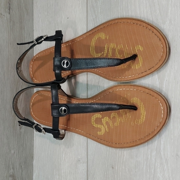 Circus by Sam Edelman Cayden Womens T Strap Strappy Flats sandals shoes - Picture 3 of 9